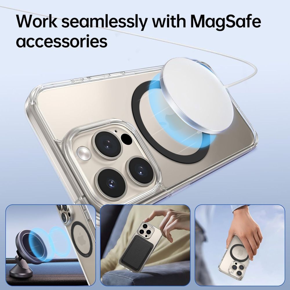 Tech - Protect MMP - 110 Magnetic Δακτύλιος MagSafe - 2 Τεμάχια - Black / Black