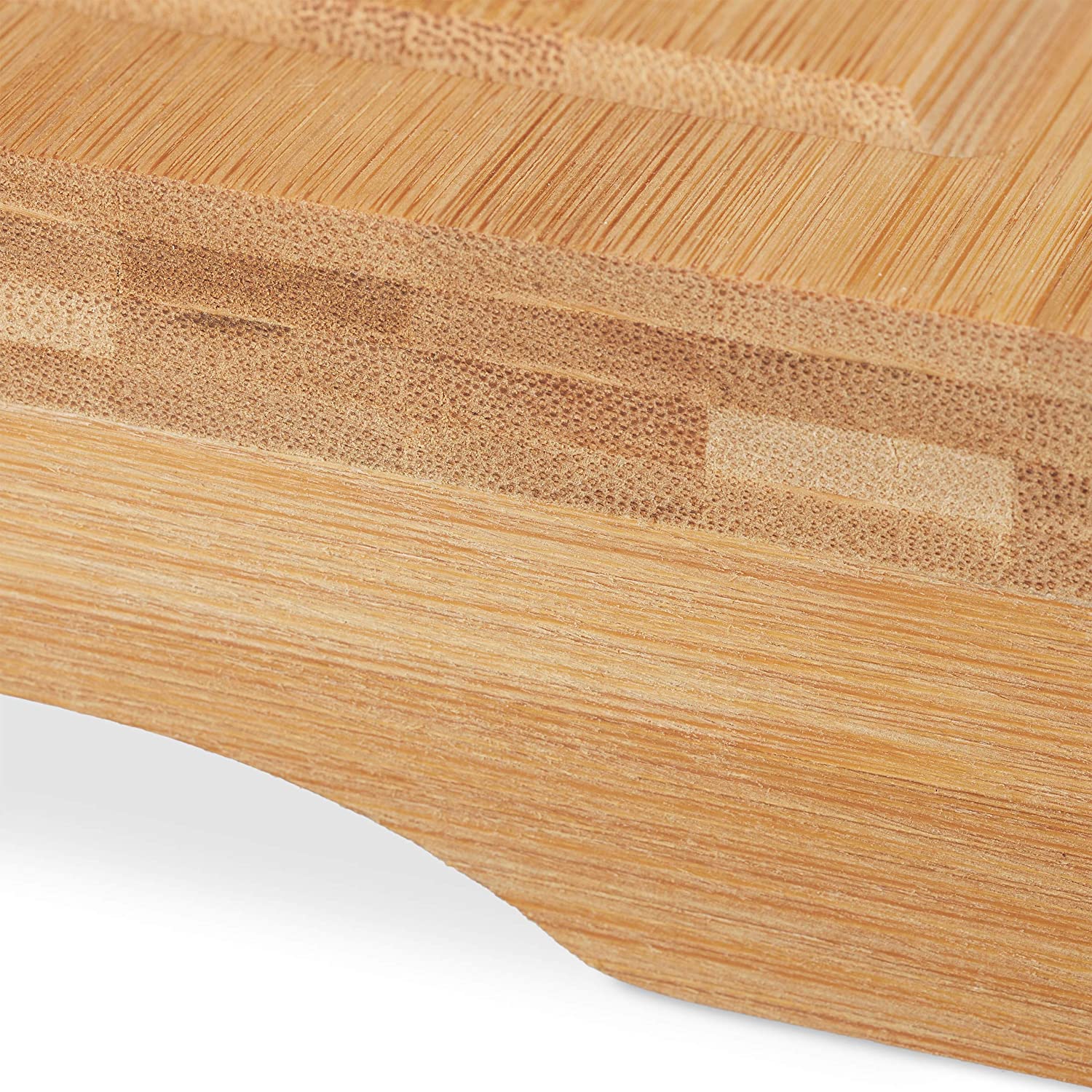 Relaxdays Σετ με 2 Σανίδες Κοπής από Μπαμπού - Natural - 4052025314583