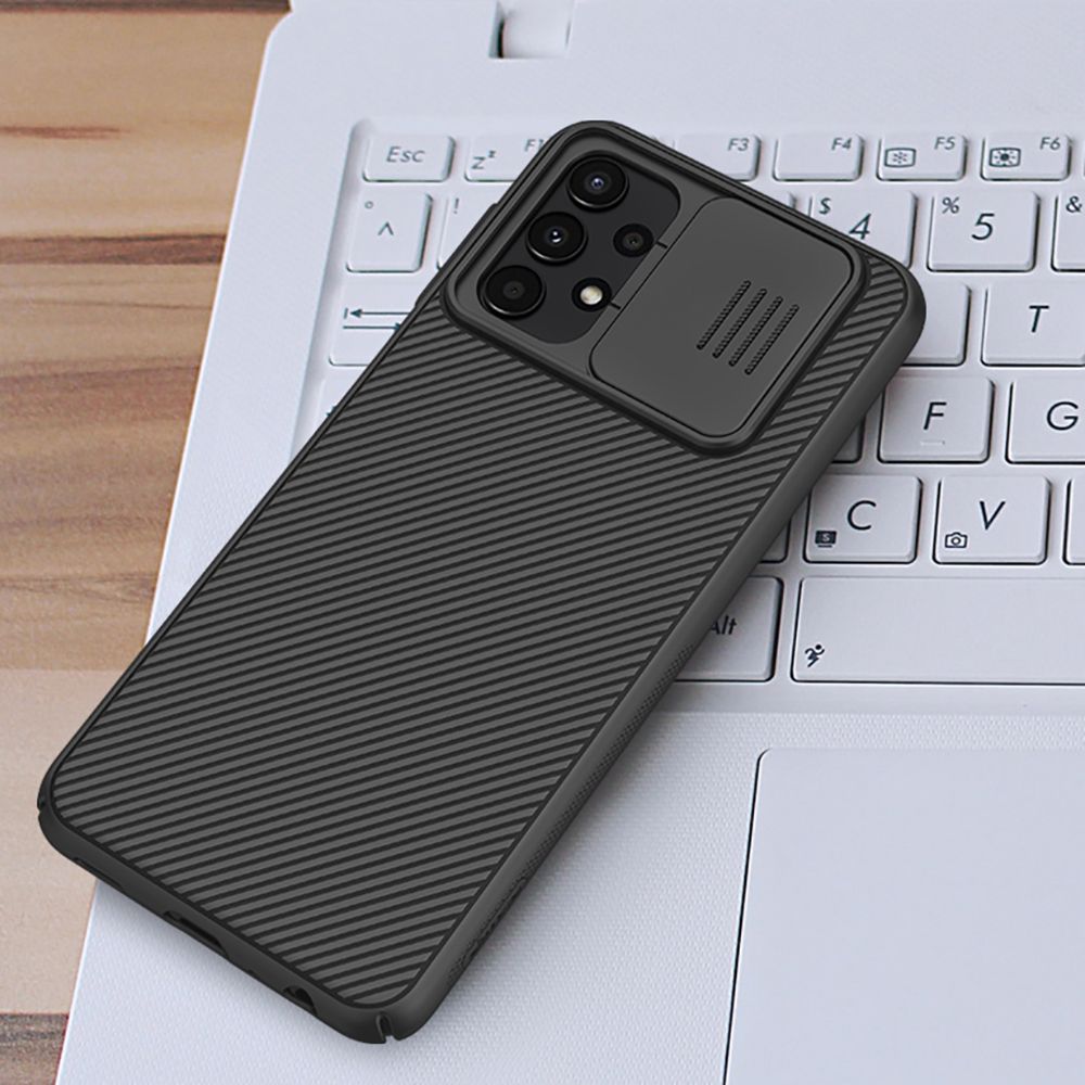 Nillkin Samsung Galaxy A13 4G CamShield Σκληρή Θήκη με Κάλυμμα για την Κάμερα - Black