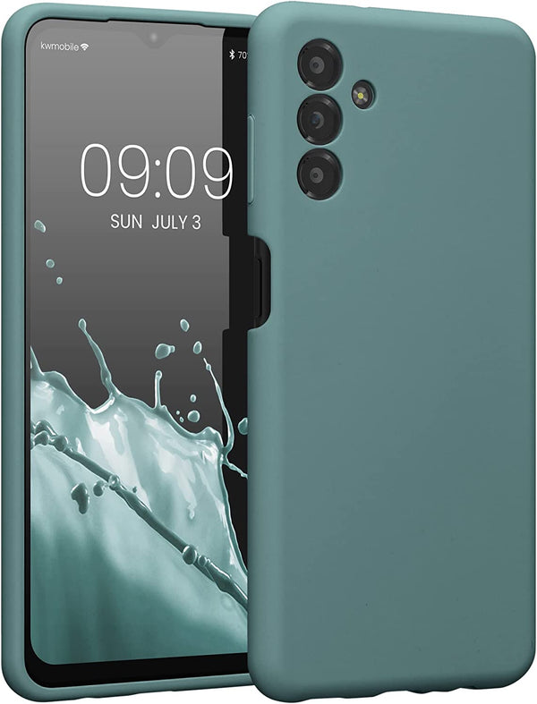 KW Samsung Galaxy A13 5G Θήκη Σιλικόνης Rubberized TPU - Arctic Night - 59453.207