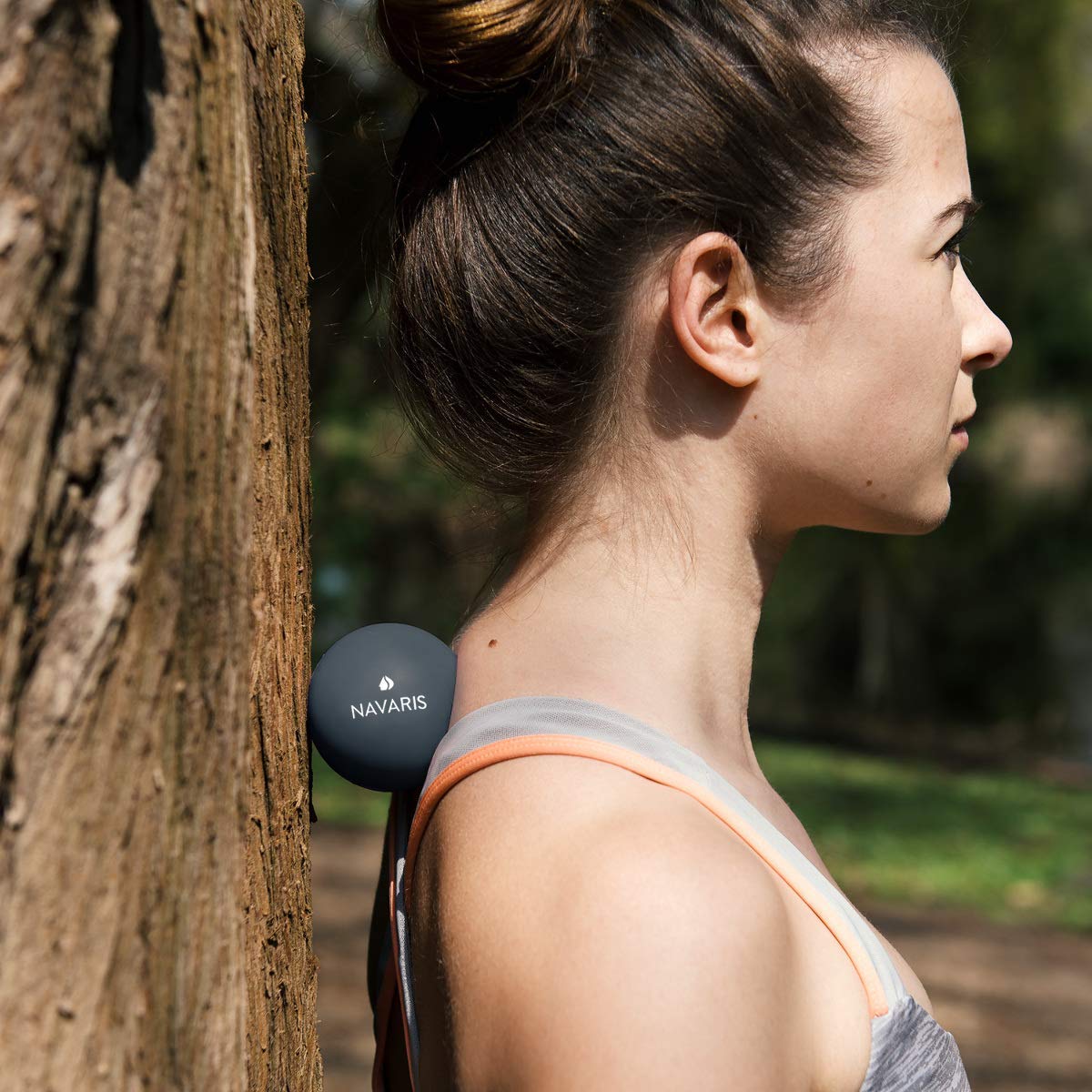 Navaris Lacrosse Massage Balls - Σετ με 2 Μπάλες Μασάζ - Rose / Dark Blue - 49269.17.33