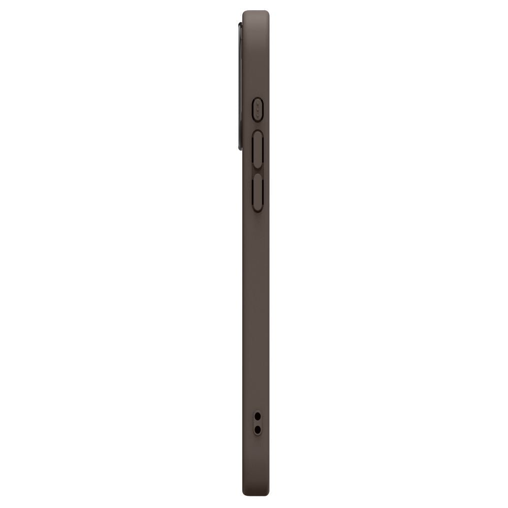 Spigen Cyrill iPhone 15 Pro Max Kajuk Mag Θήκη με Επένδυση Συνθετικού Δέρματος και MagSafe - Saddle Brown