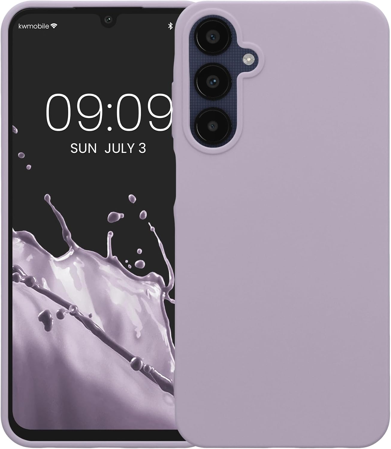 KW Samsung Galaxy A25 5G Λεπτή Θήκη Σιλικόνης TPU - Lavender