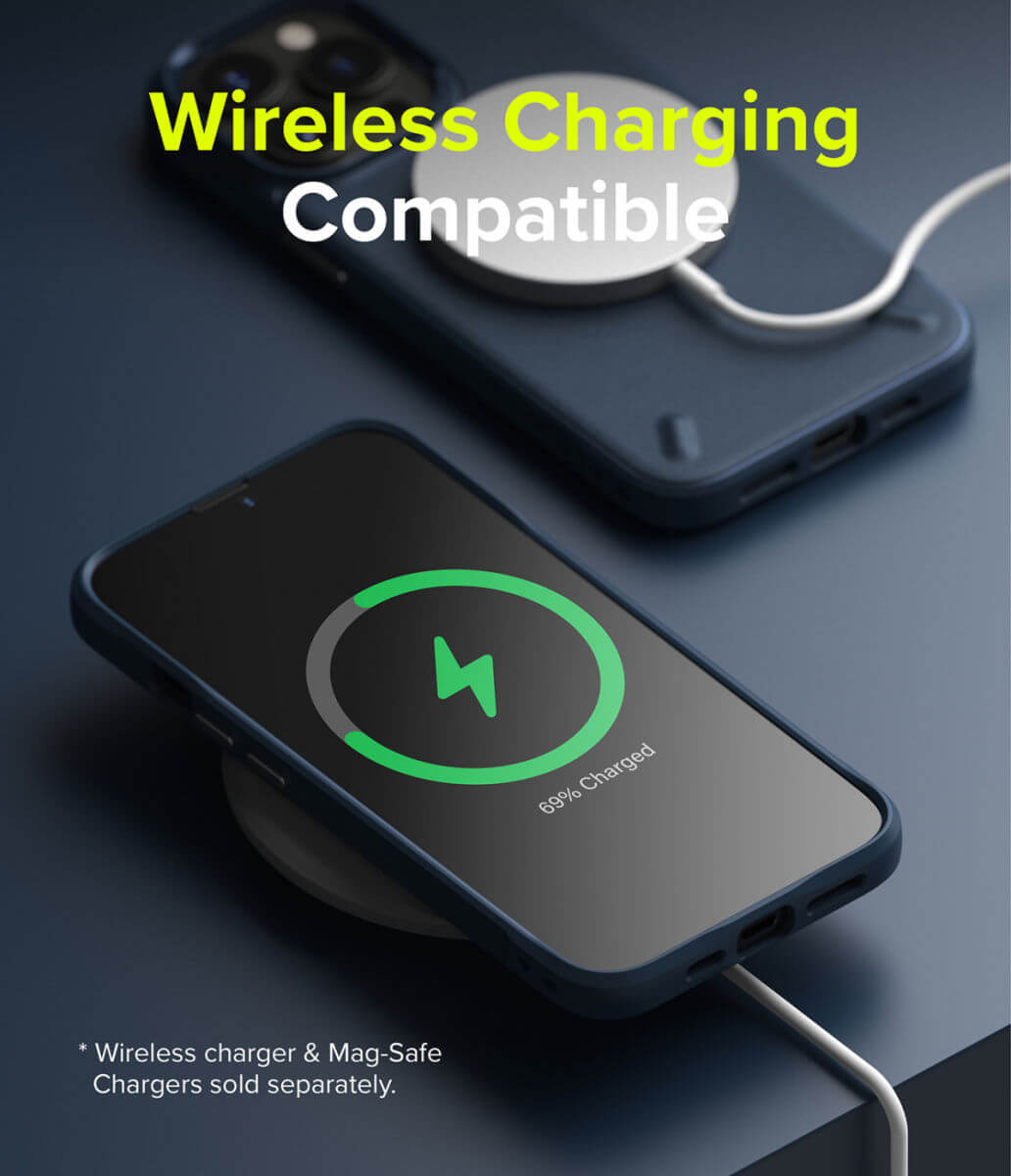 Ringke iPhone 13 Pro Onyx Durable TPU Case Θήκη Σιλικόνης - Blue