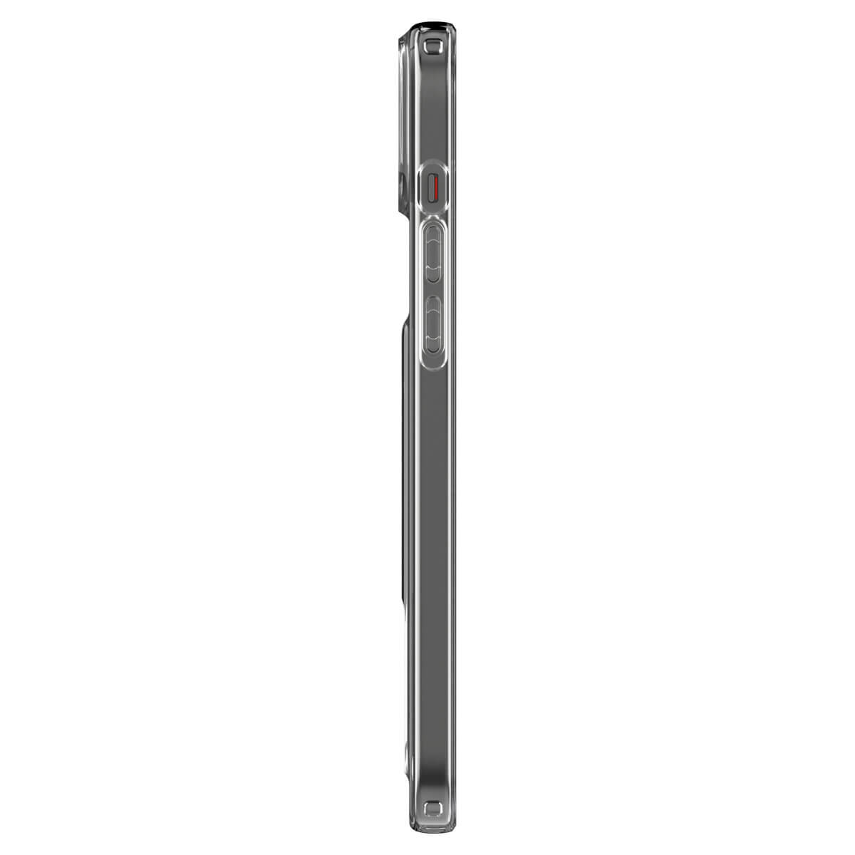 Spigen iPhone 15 Plus Crystal Slot Θήκη Σιλικόνης με Υποδοχή για Κάρτα - Crystal Clear