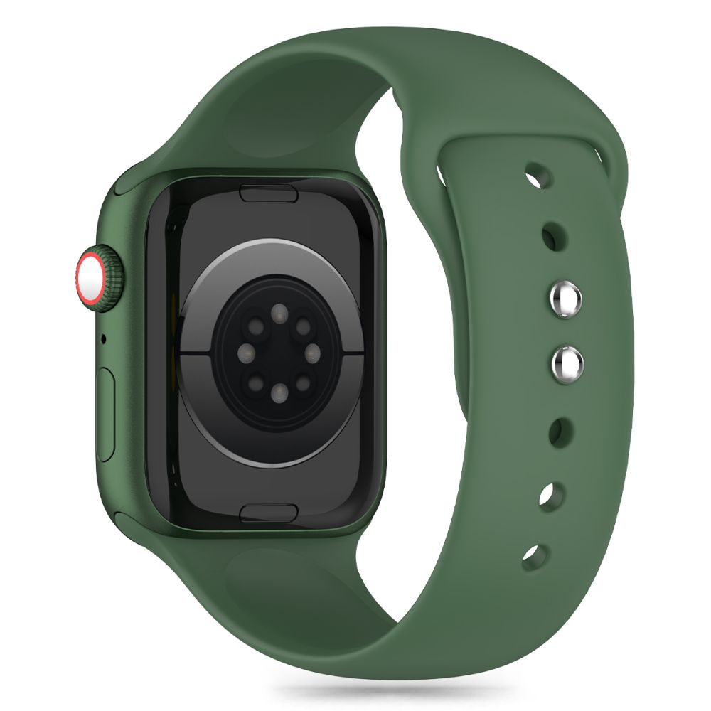 Tech-Protect Λουράκι Apple Watch 4/5/6/7/8/9/10/11 - SE (1/2/3) - ULTRA (1/2/3) - 44/45/46/49mm Silicone Σιλικόνης - Olive