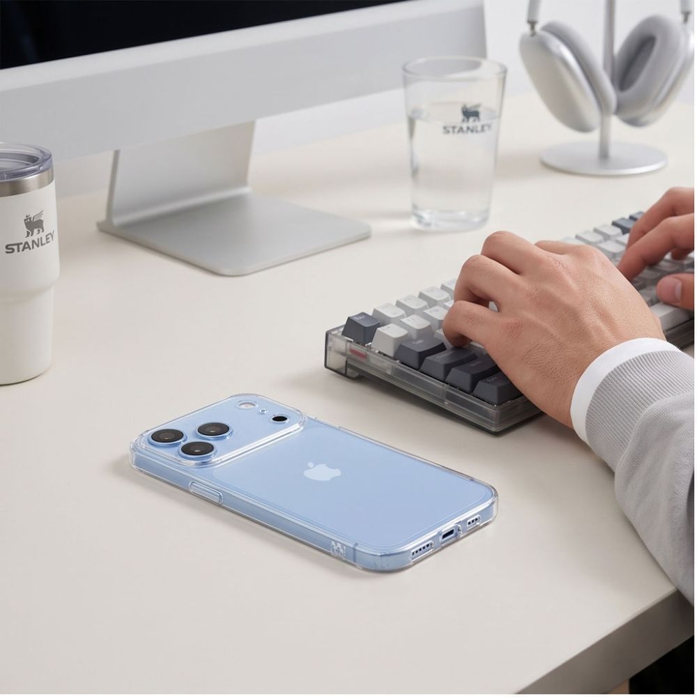 Tech-Protect iPhone 17 Pro Max / iPhone 18 Pro Max - Σετ με Θήκη TPU και 2 Αντιχαρακτικά Γυαλιά Οθόνης - Flexair / Glass Fit - Clear