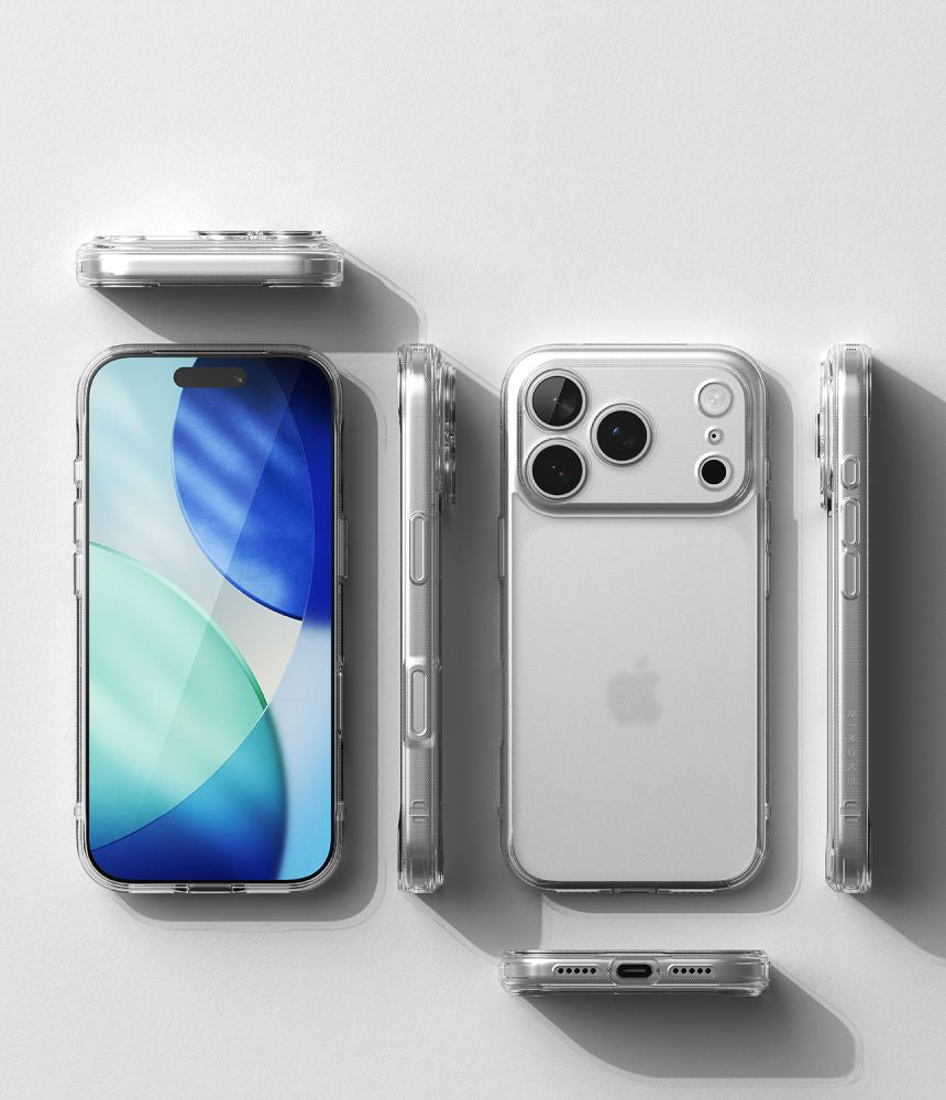 Ringke iPhone 18 Pro / iPhone 17 Pro - Σκληρή Θήκη με Πλαίσιο Σιλικόνης - Fusion - Matte Clear