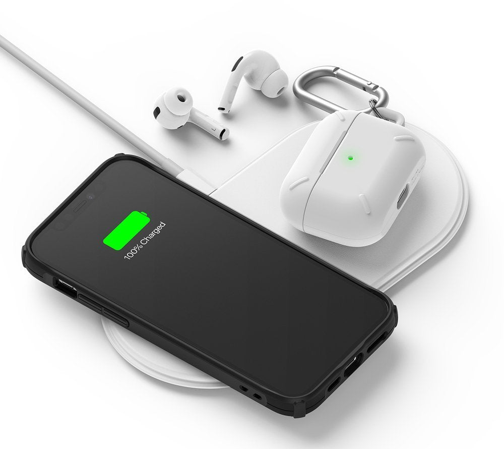 Ringke iPhone 12 / iPhone 12 Pro Fusion X Σκληρή Θήκη με Πλαίσιο Σιλικόνης - Design Ticket Band - Black - Διάφανη