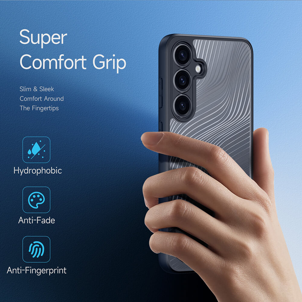 Dux Ducis Samsung Galaxy S25 - Aimo Series - Σκληρή Θήκη με Πλαίσιο Σιλικόνης - Black