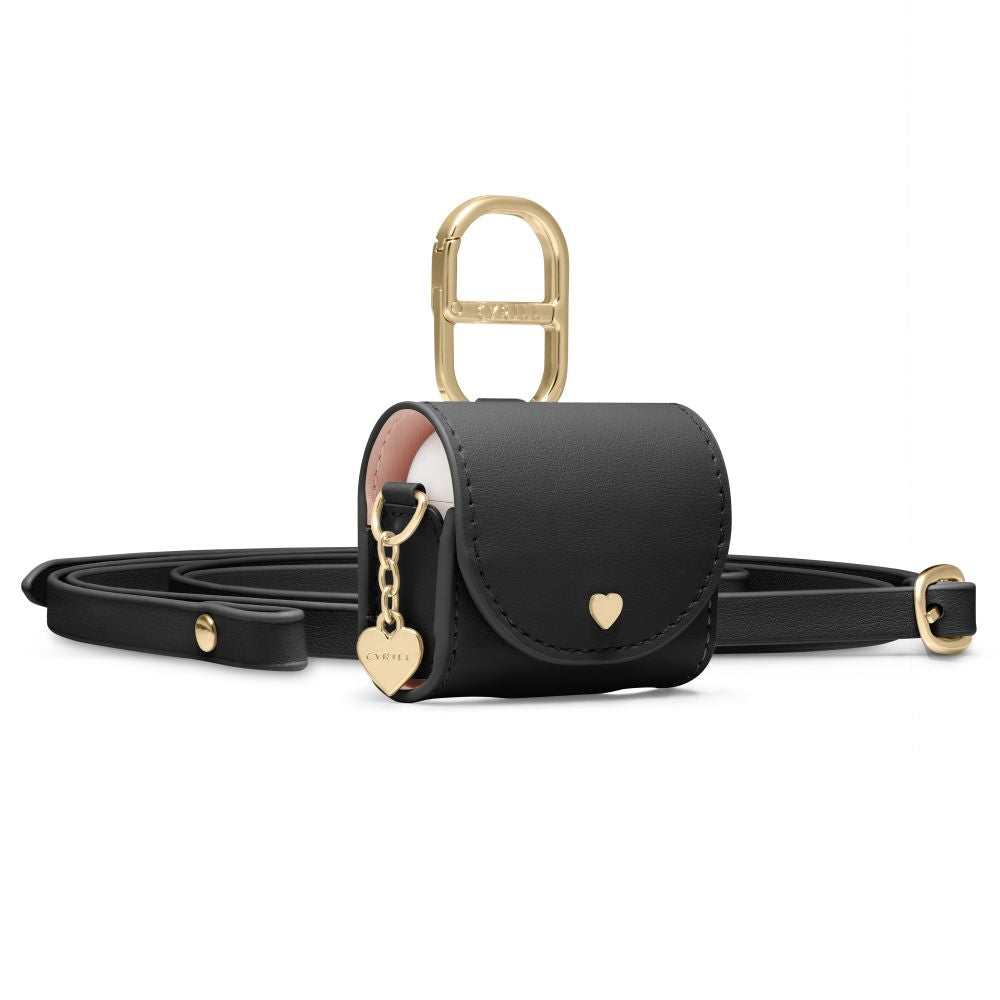 Spigen AirPods 4 Θήκη από Συνθετικό Δέρμα - Cyrill Mini Bag - Black