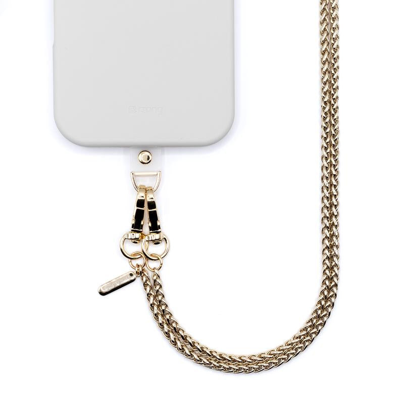Crong Phone Crossbody - Universal Αλυσίδα για Θήκη Κινητού - Gold Link