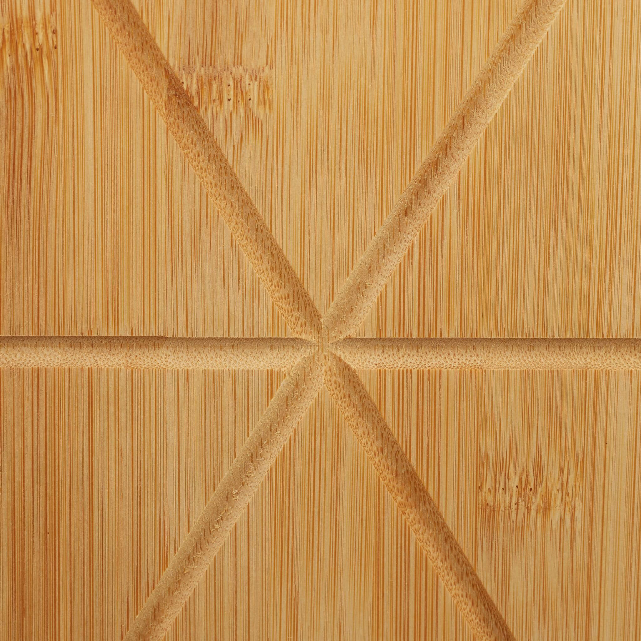 Relaxdays Σανίδα Κοπής και Σερβιρίσματος Πίτσας από Μπαμπού με Λαδόκολλα - Σετ με 2 - Natural - 4052025321499