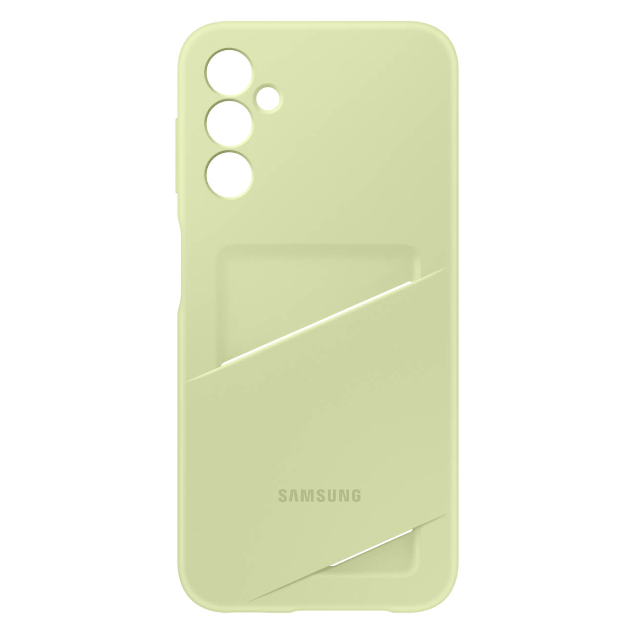 Samsung Card Slot Cover Samsung Galaxy A14 5G Θήκη Σιλικόνης με Υποδοχή για Κάρτα - Lime Green - EF-OA146TGEGWW