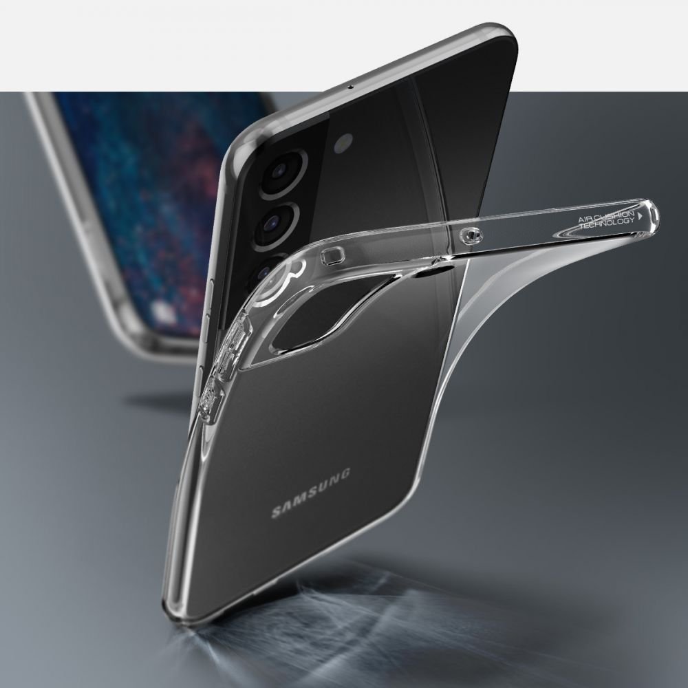 Spigen Samsung Galaxy S22 Plus Liquid Crystal Θήκη Σιλικόνης - Crystal Clear