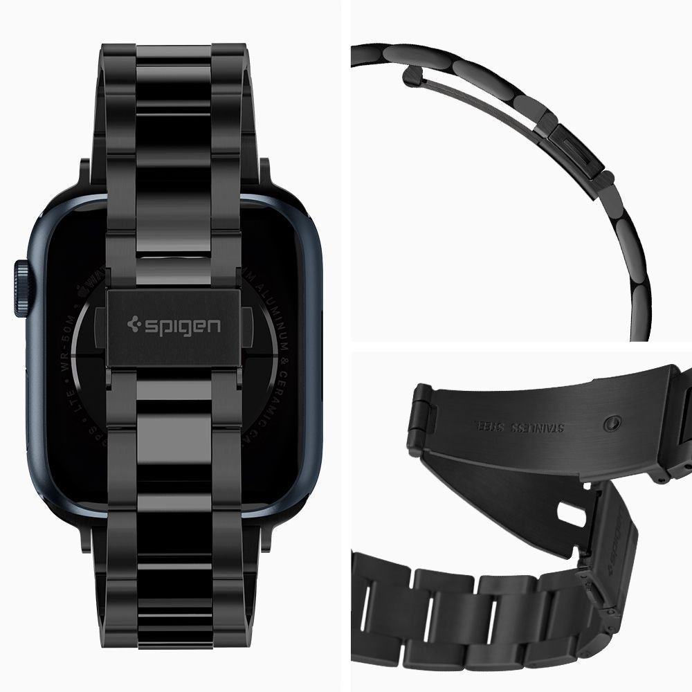 Spigen Λουράκι Apple Watch 4/5/6/7/8/9/10/11 - SE (1/2/3) - 38/40/41/42mm Modern Fit- Black