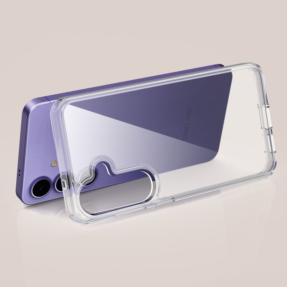 Tech - Protect Samsung Galaxy S25 Plus Flexair Hybrid Σκληρή Θήκη με Πλαίσιο Σιλικόνης - Διάφανη