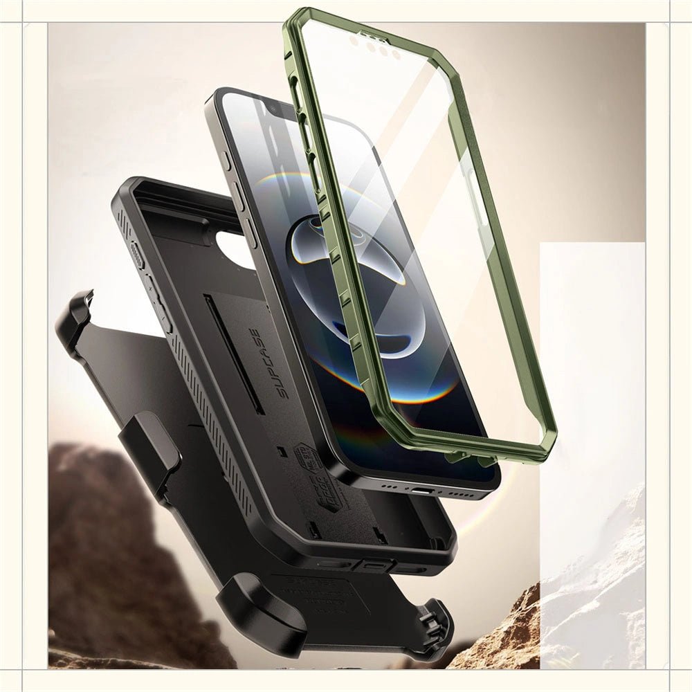 Supcase iPhone 16e Unicorn Beetle Pro Σκληρή Θήκη με Προστασία Οθόνης και Stand -