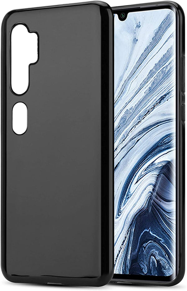 Cadorabo Xiaomi Redmi Note 10 / Note 10s / Poco M5s Λεπτή Θήκη Σιλικόνης - Black