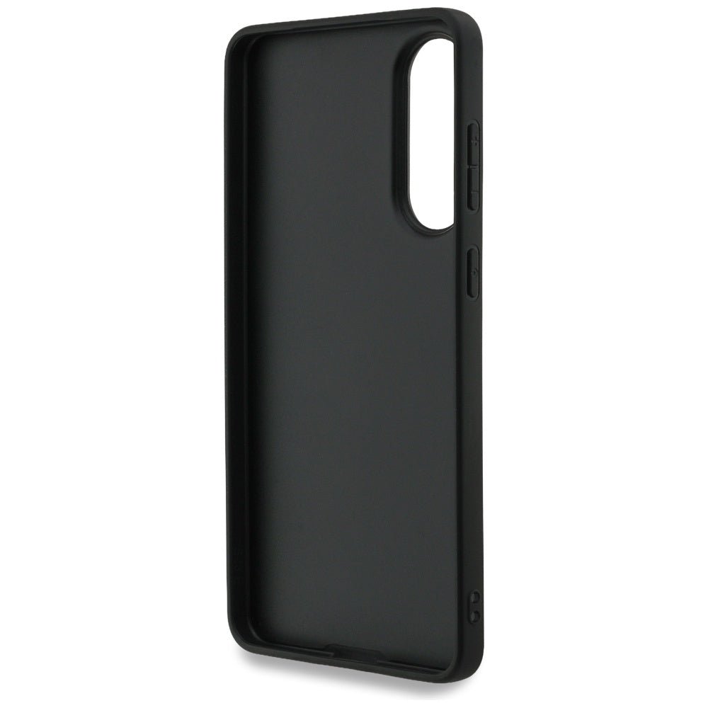 Guess Samsung Galaxy S25 Edge - Big 4G Logo Classic Logo - Σκληρή Θήκη με Επένδυση από Οικολογικό Δέρμα - Pink - GUHCS25E4GMGPI