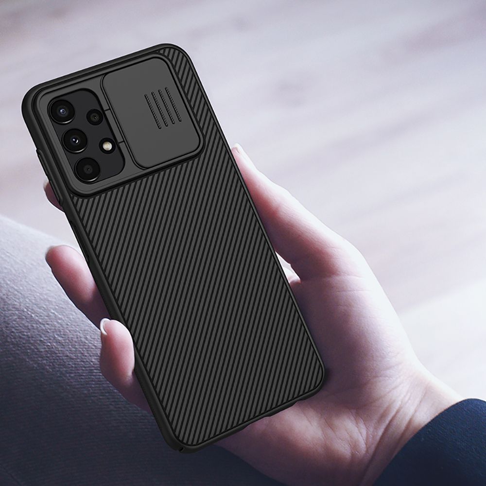 Nillkin Samsung Galaxy A13 4G CamShield Σκληρή Θήκη με Κάλυμμα για την Κάμερα - Black