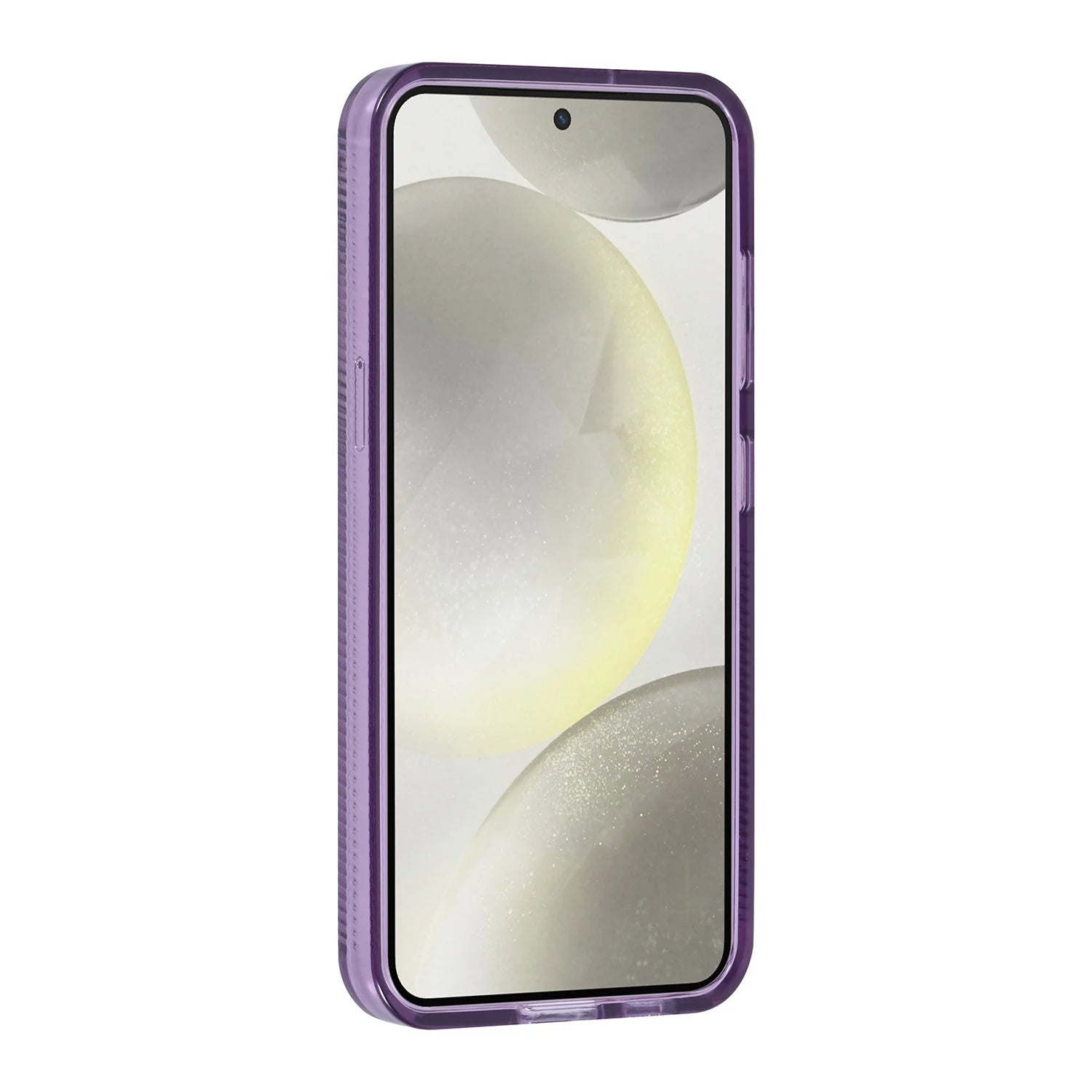 Tuniq Samsung Galaxy S24 - Σκληρή Θήκη με Πλαίσιο Σιλικόνης - Purple