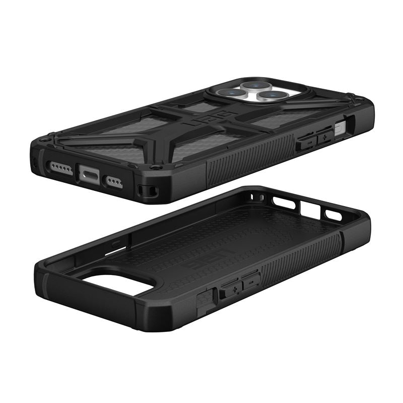 UAG iPhone 15 Pro Max Monarch Series Σκληρή Θήκη - Carbon Fiber