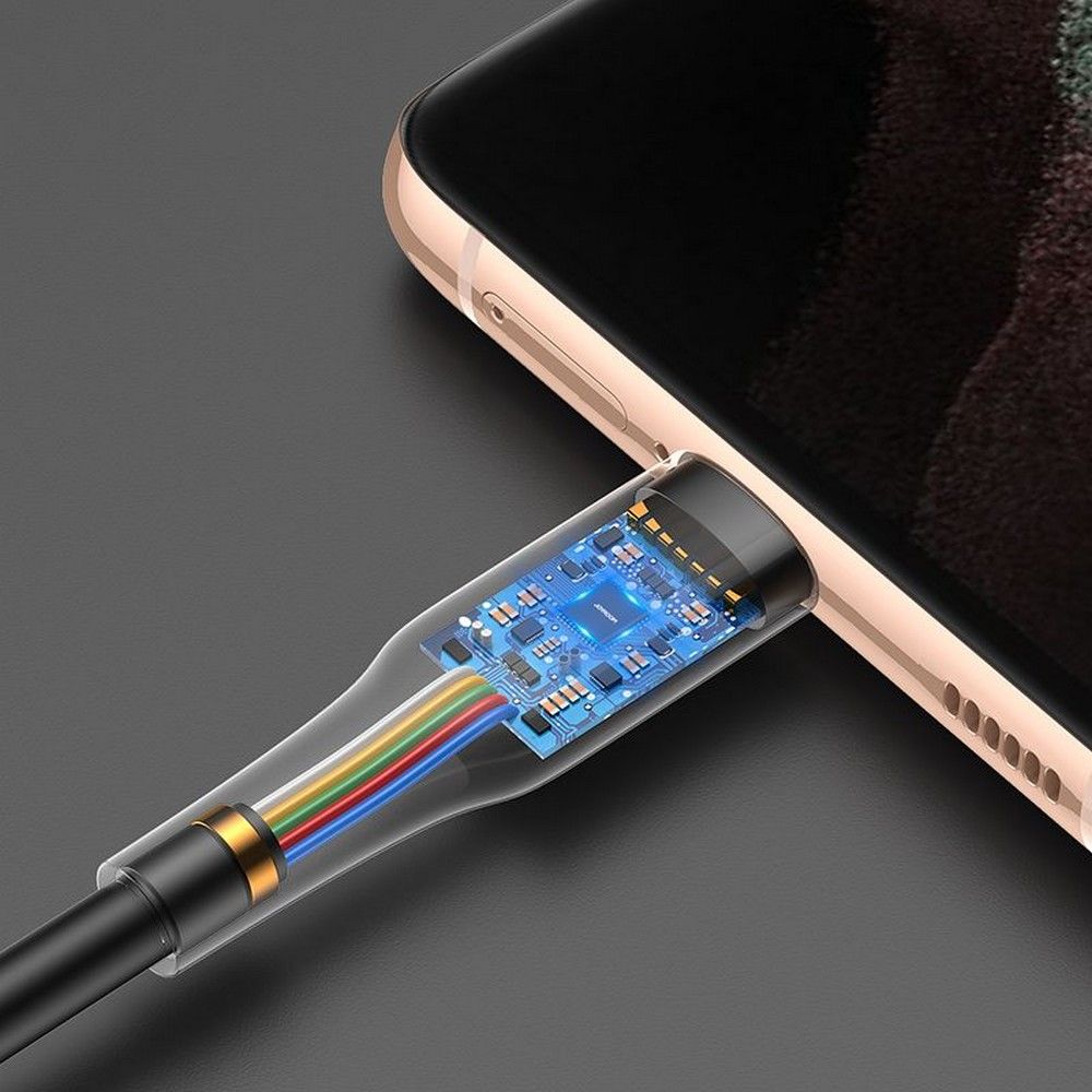 Joyroom S - 1230M3 PD 60W 3A - Καλώδιο Δεδομένων και Φόρτισης Type - C to Type - C 1.8M - White