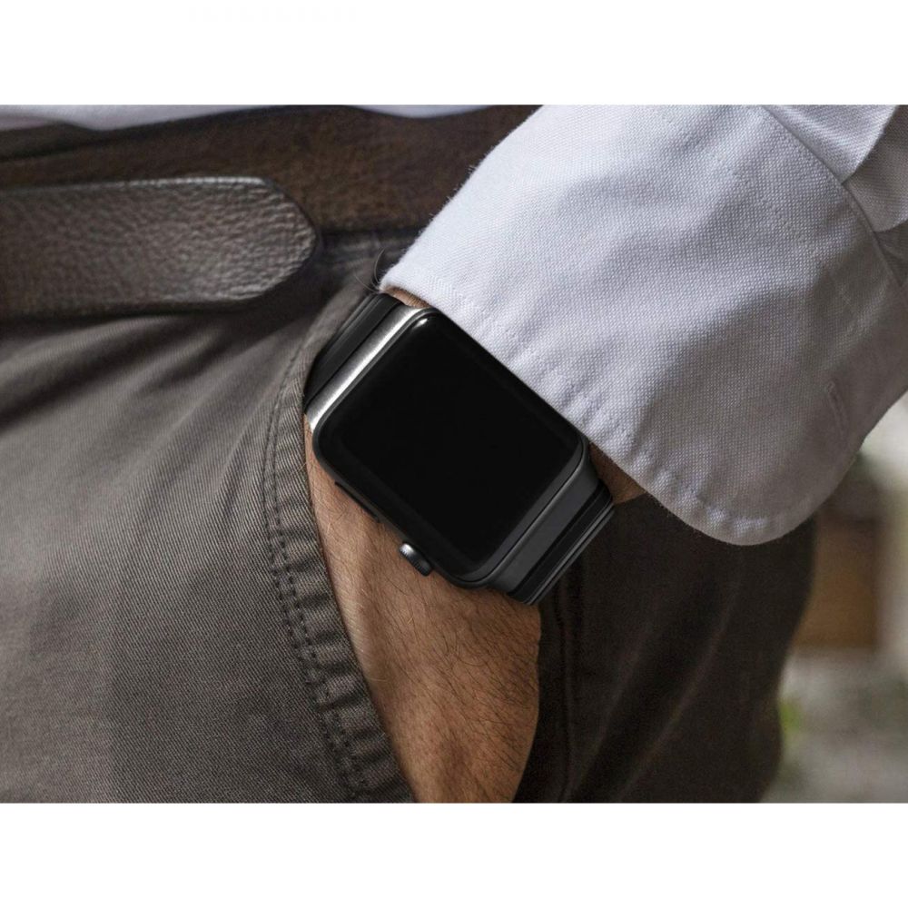Tech-Protect Λουράκι Apple Watch 4 / 5 / 6 / 7 / 8 / 9 / SE / ULTRA 1 / ULTRA 2 - 42 / 44 / 45 / 49 mm LinkBand από Ανοξείδωτο Ατσάλι - Black