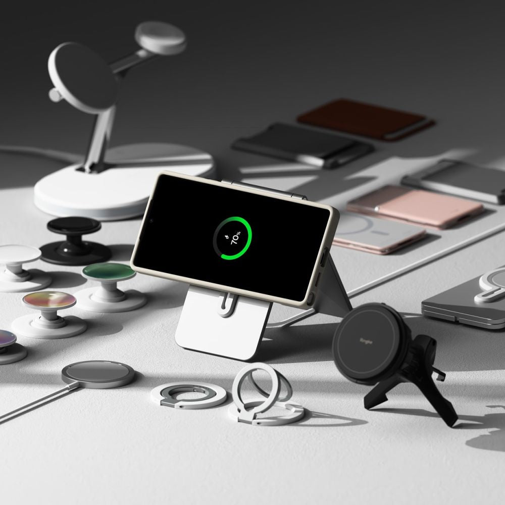 Ringke Samsung Galaxy S25 Ultra Silicone Magnetic MagSafe Case Θήκη Σιλικόνης με MagSafe - Stone