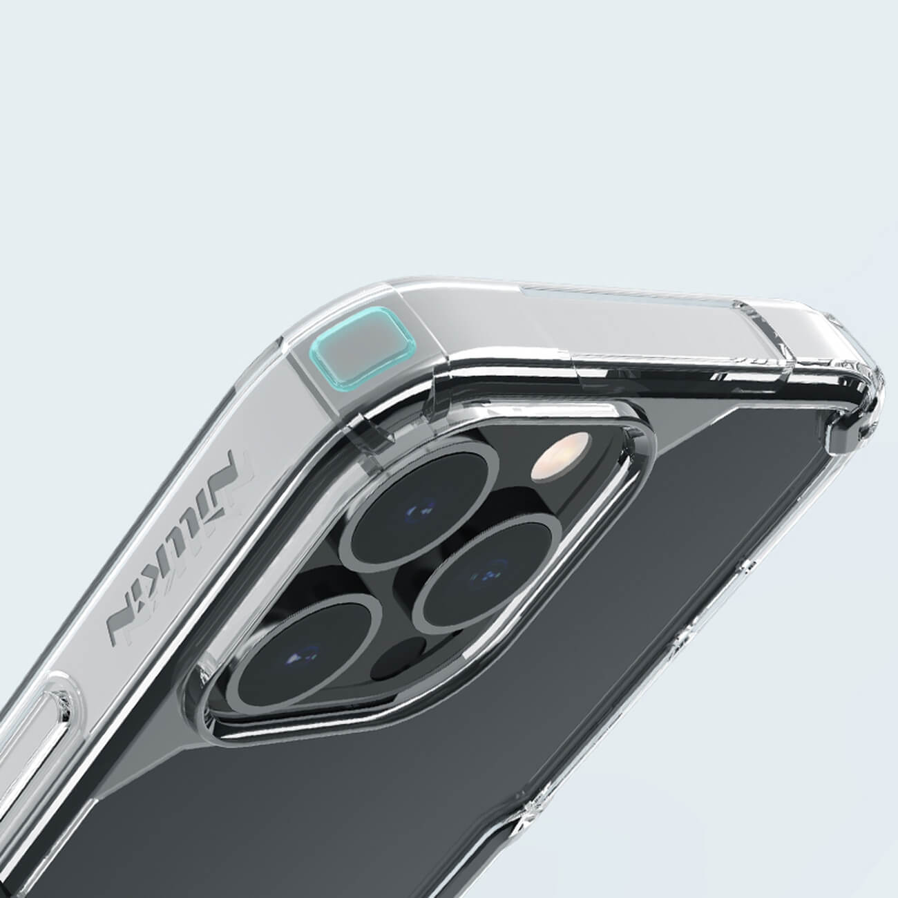 Nillkin iPhone 13 Pro Max Nature Pro - Σκληρή Θήκη με Πλαίσιο Σιλικόνης - Διάφανη