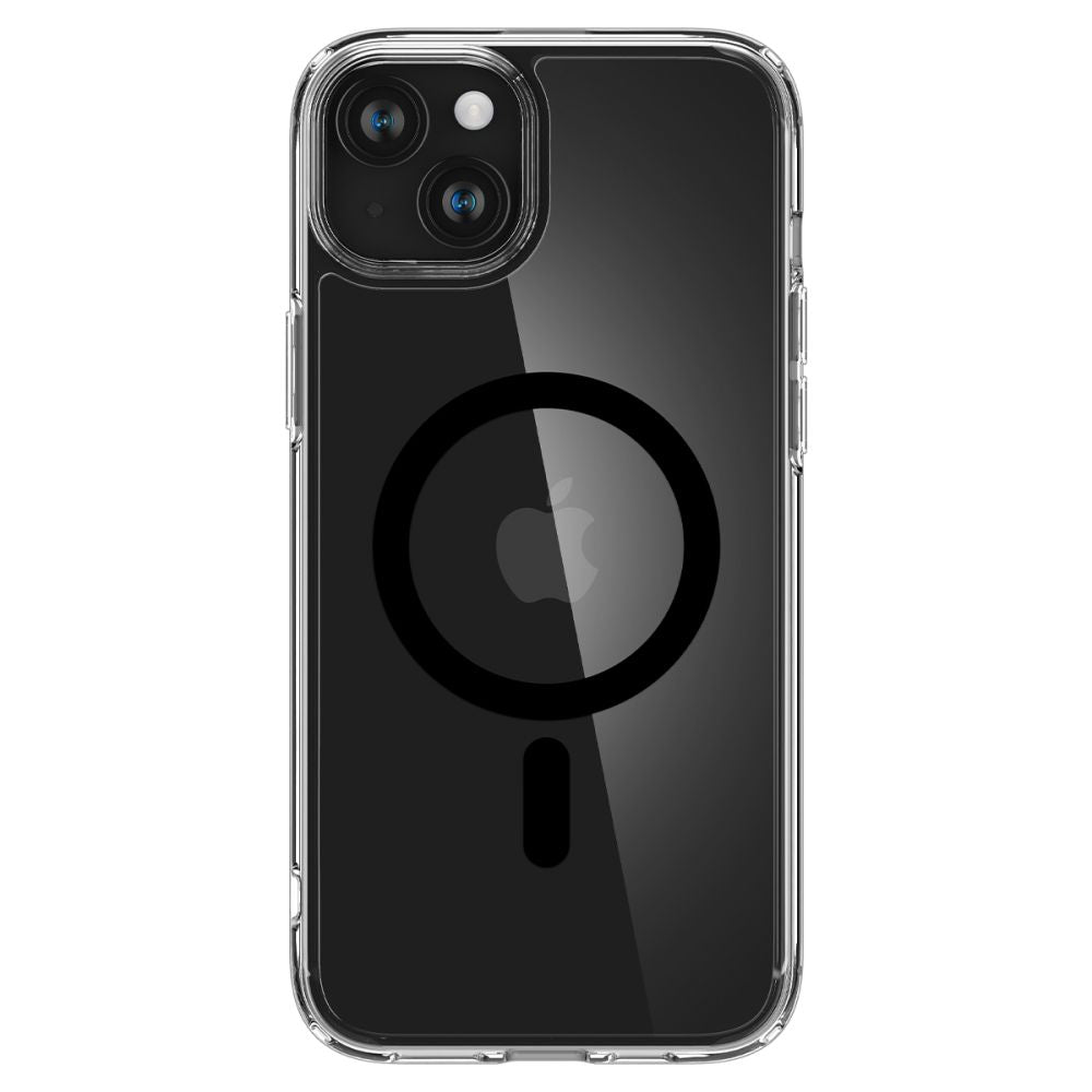 Spigen iPhone 15 Plus Ultra Hybrid Mag Σκληρή Θήκη με Πλαίσιο Σιλικόνης Και MagSafe - Black