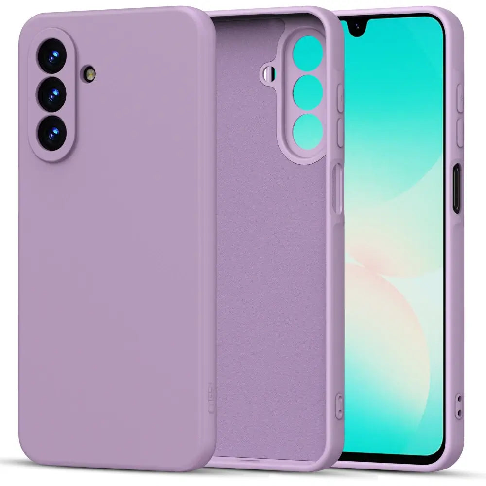 Tech-Protect Samsung Galaxy A26 5G Icon Θήκη Σιλικόνης Rubber TPU - Violet