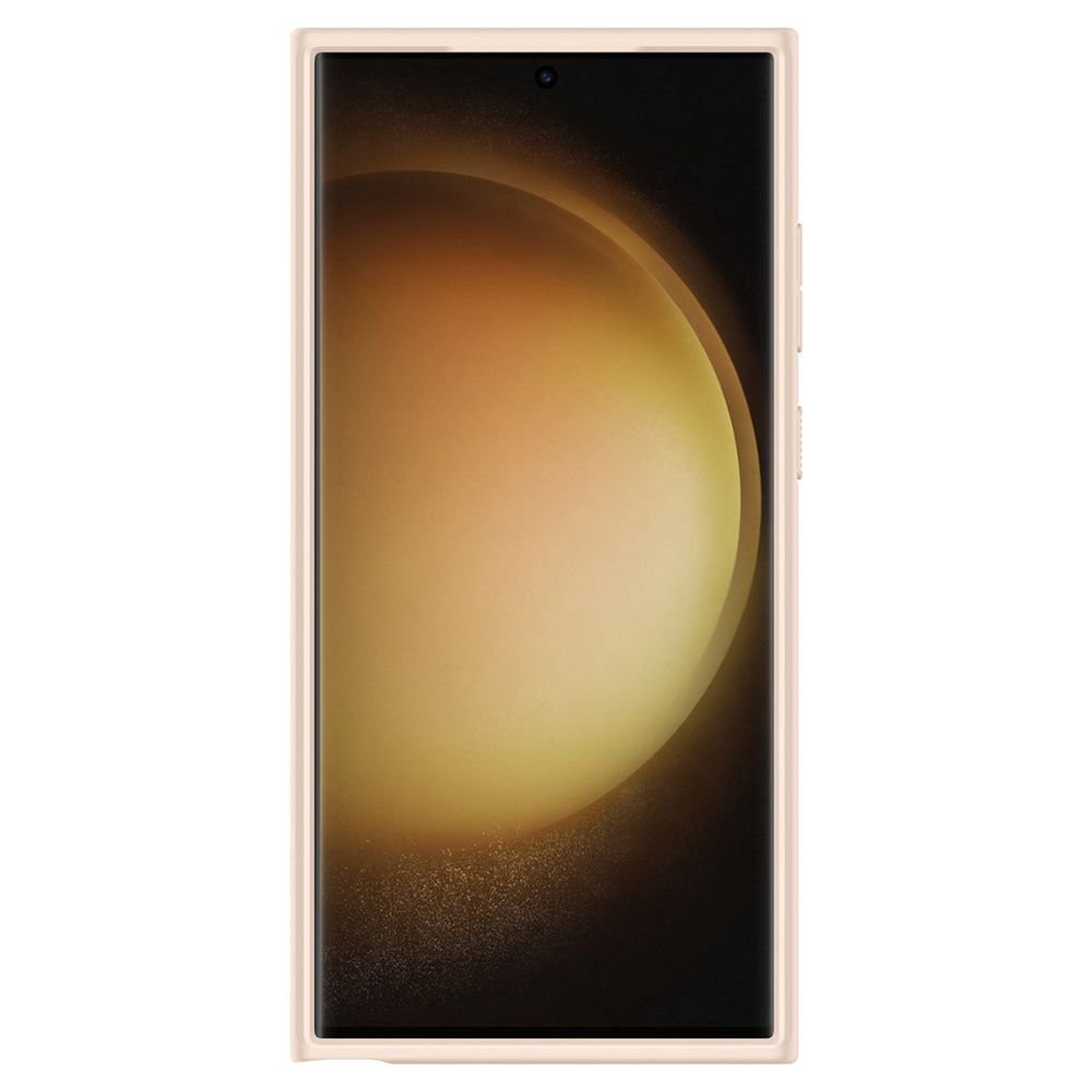 Spigen Samsung Galaxy S23 Ultra - Ultra Hybrid Σκληρή Θήκη με Πλαίσιο Σιλικόνης - Sand Beige