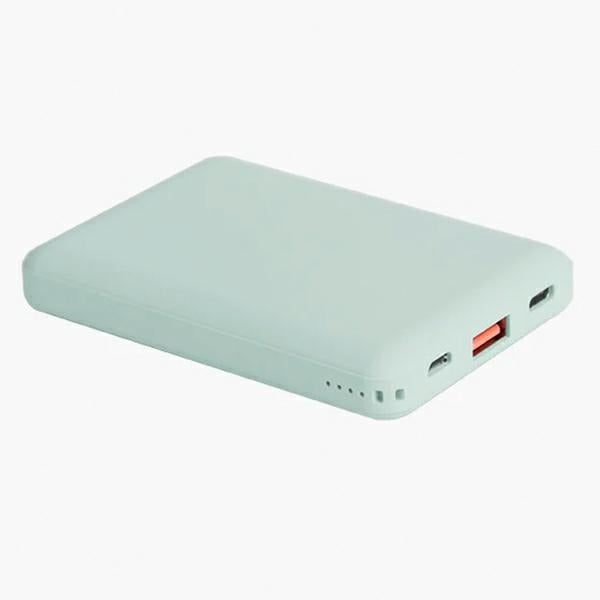 Uniq Fuele Mini PowerBank 8000mAh 18W με Καλώδιο UBS to Type-C - Green