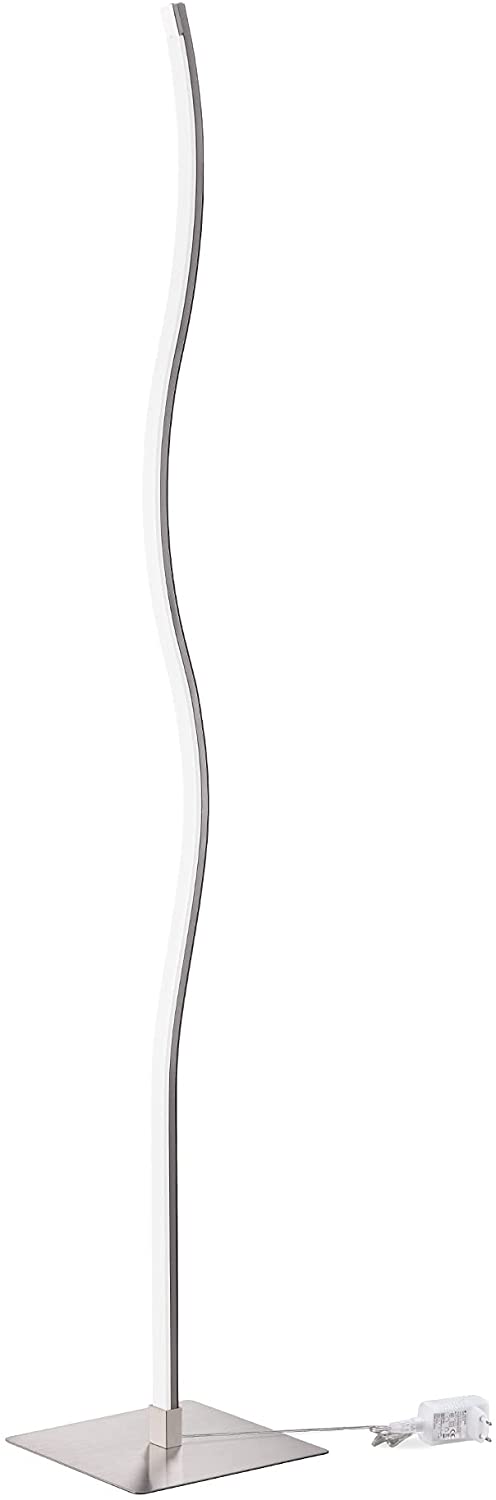 Navaris LED Floor Lamp Φωτιστικό Δαπέδου με Φωτισμό LED - Silver - 54183.35.31