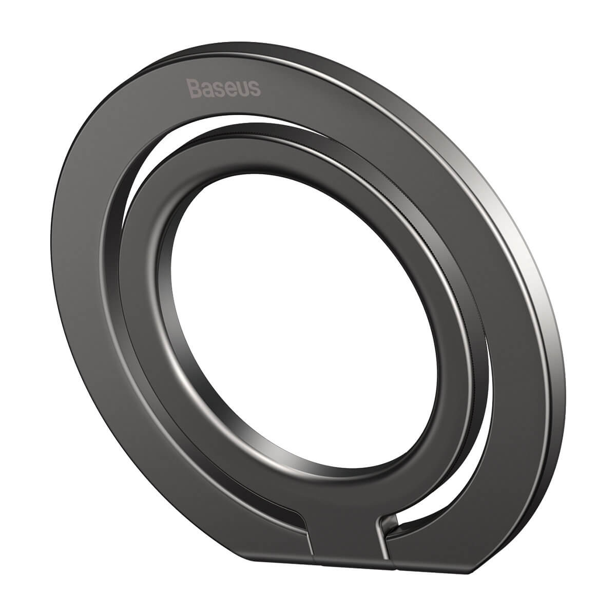 Baseus Halo Magnetic Ring Holder - Δαχτυλίδι Συγκράτησης Κινητού / Tablet - Βάση Στήριξης - Grey - SUCH000013