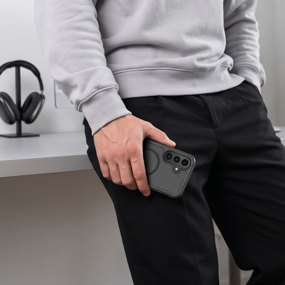 Tech-Protect Samsung Galaxy S26 FE - Θήκη 360 Full Body με MagSafe - Defense MagSafe - Matte Black