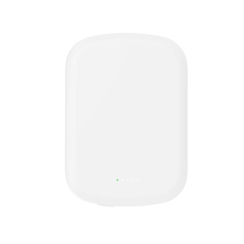 Crong MagSpot Ασύρματο MagSafe PowerBank 5000mAh 20W με Καλώδιο Type - C - White