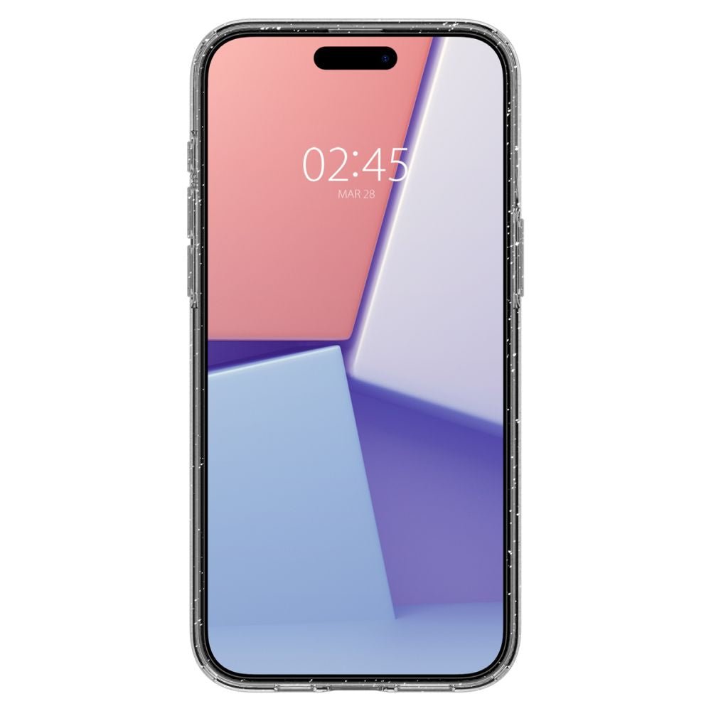 Spigen iPhone 15 Pro Liquid Crystal Θήκη Σιλικόνης - Glitter Crystal