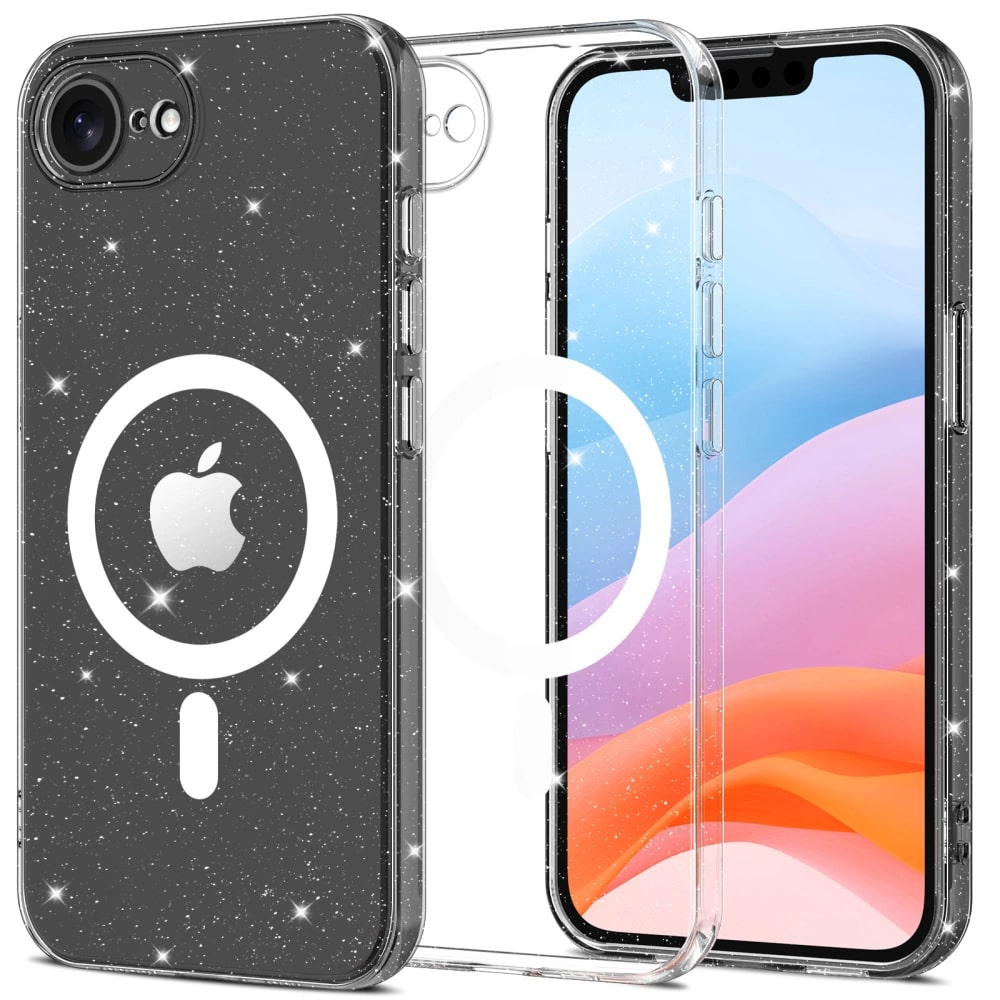 Tech-Protect iPhone 16e Flexair Θήκη Σιλικόνης TPU με MagSafe - Glitter