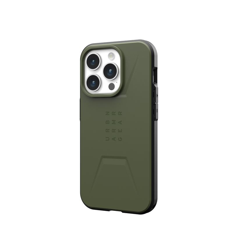 UAG iPhone 15 Pro Civilian MagSafe Σκληρή Θήκη με MagSafe - Olive Drab