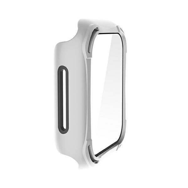 Uniq Θήκη Apple Watch 4 / 5 / 6 / SE / SE 2 40MM Torres με Αντιχαρακτικό γυαλί 9H - Dove White