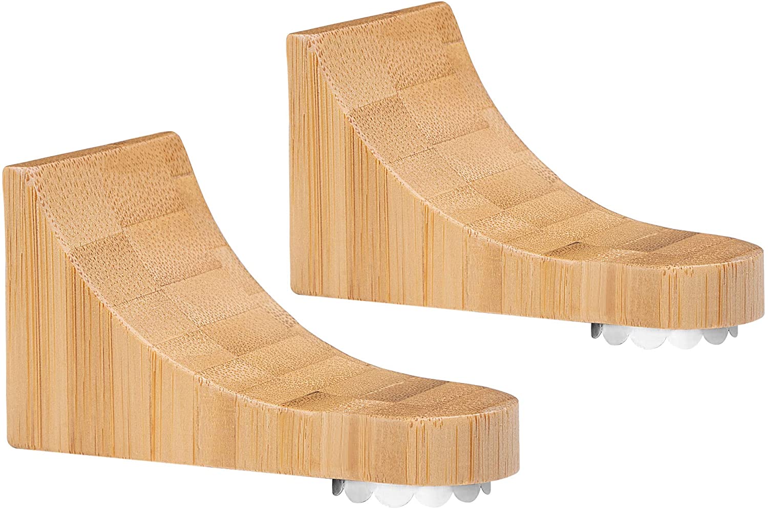 Navaris Σετ με 2 Μαγνητικές Βάσεις Τοίχου για Σαπούνι - Bamboo - 52625.05