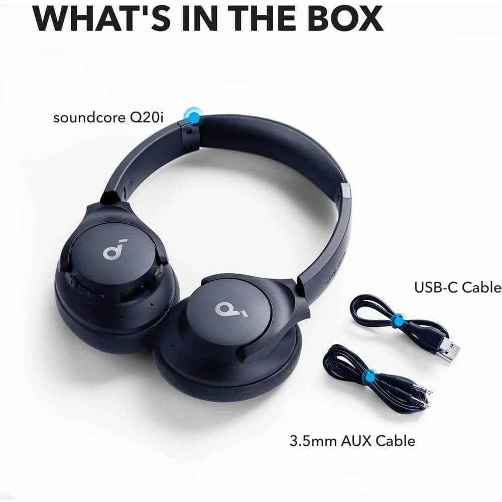 Anker Life Q20i Ασύρματα Ακουστικά - Bluetooth 5.0 - Blue