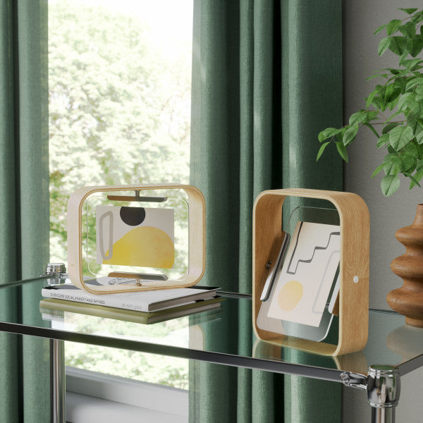 Umbra Bellwood Περιστρεφόμενη Κορνίζα - 22 x 16 x 5cm - Natural