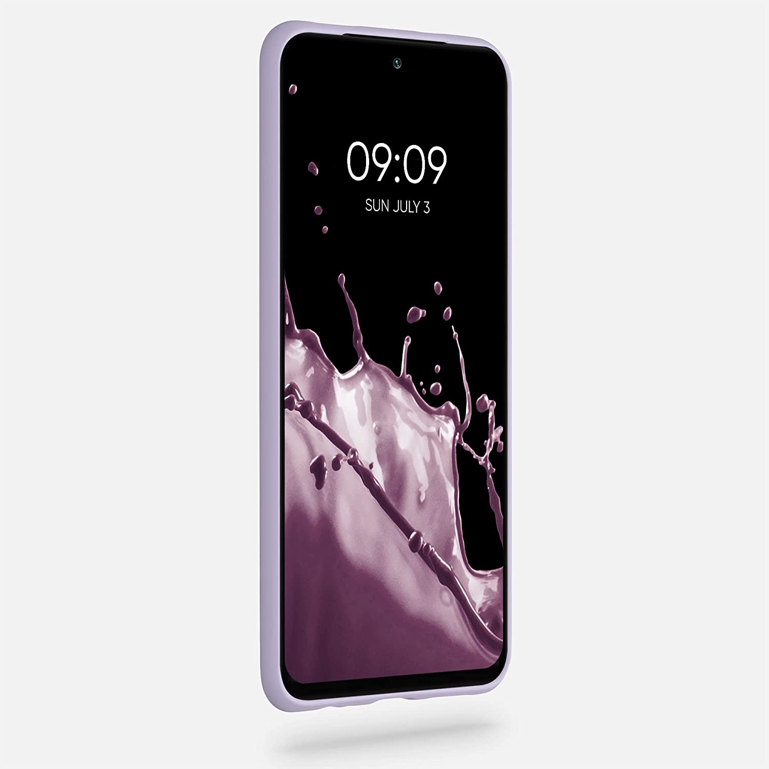 KW Xiaomi Redmi Note 10 / Note 10s / Poco M5s Θήκη Σιλικόνης TPU - Lavender - 54541.108