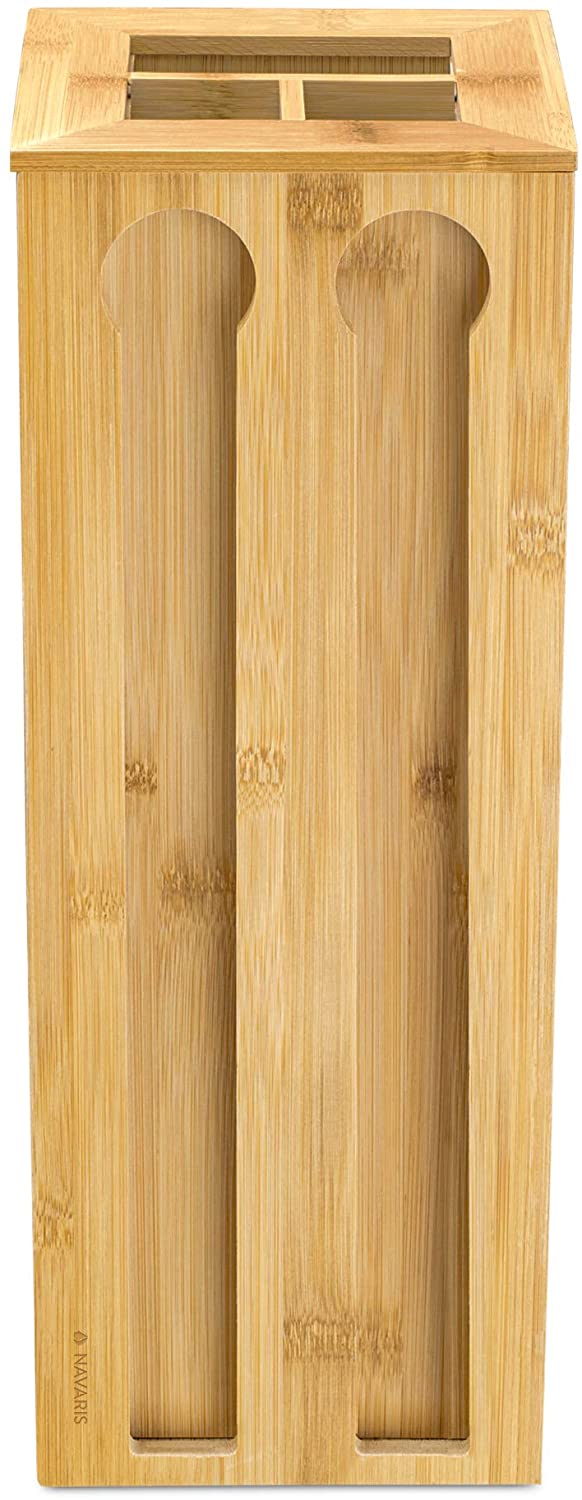 Navaris Βάση για 80 Κάψουλες Nespresso από Μπαμπού - Brown - 52544.01