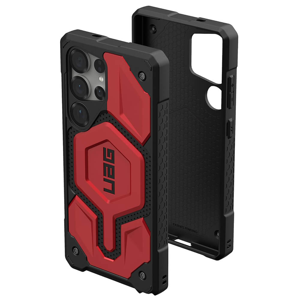 UAG Samsung Galaxy S25 Ultra Monarch Pro Series Σκληρή Θήκη με MagSafe - Crimson