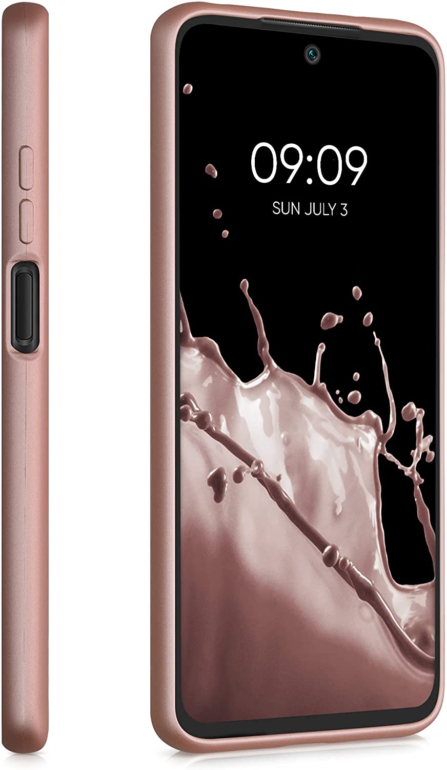KW Xiaomi Redmi 10 Θήκη Σιλικόνης TPU - Metallic Rose Gold - 56149.31